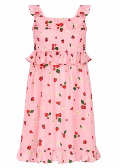 JessaKae Flower Girl Dresses*Berry Bunch Girls Dress BlushedBerries