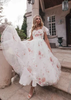 JessaKae Bridal Collection|Holiday Dresses*Bianca Dress FlushedFloral