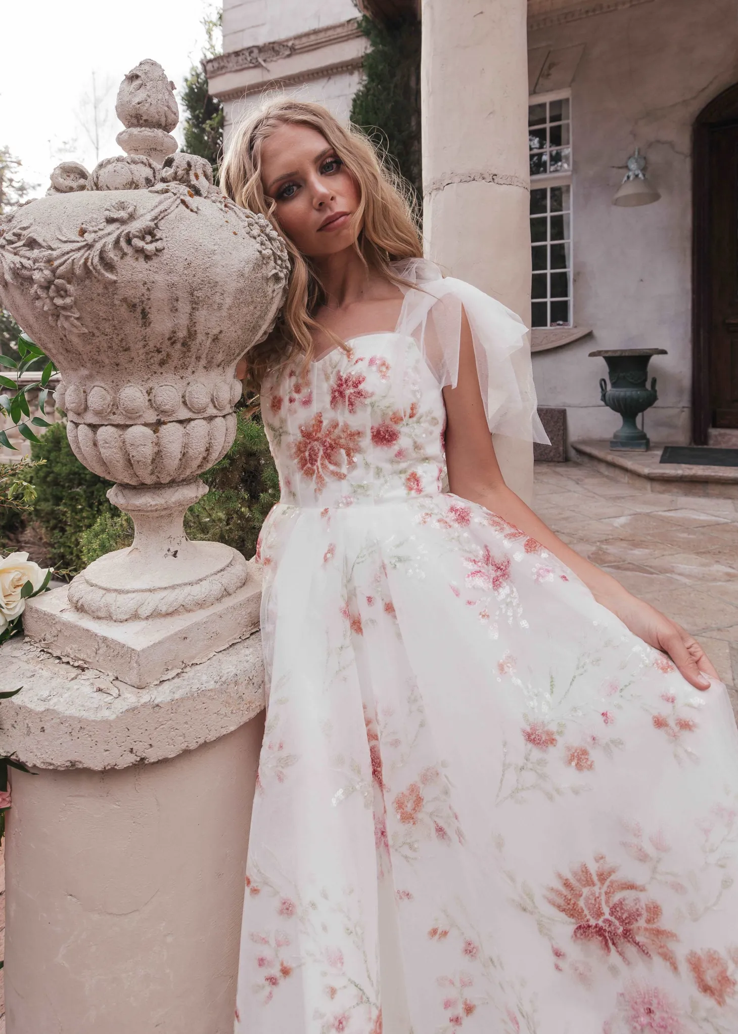 JessaKae Bridal Collection|Holiday Dresses*Bianca Dress FlushedFloral