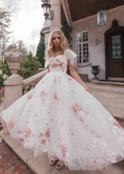 JessaKae Bridal Collection|Holiday Dresses*Bianca Dress FlushedFloral