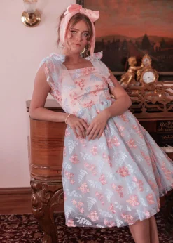 JessaKae Mini Dresses|Midi Dresses*Bonbon Dress BonbonBlue