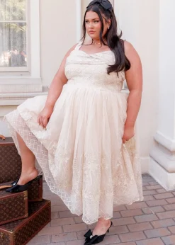 JessaKae Plaza Collection|Customer Favorites*Brigette Dress MoonlitIvory