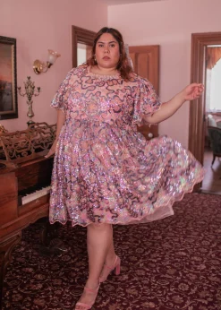 JessaKae Mini Dresses*Decadence Dress Peach