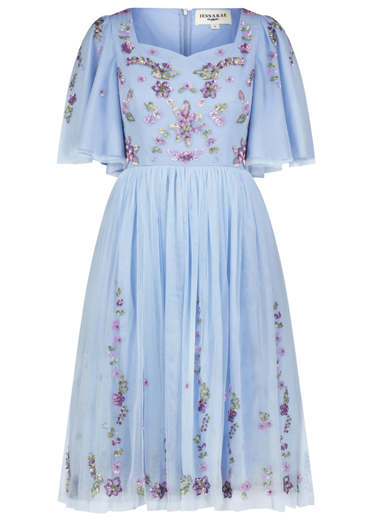 JessaKae Trending Dresses|Midi Dresses*Dewdrop Dress DewdropBlue