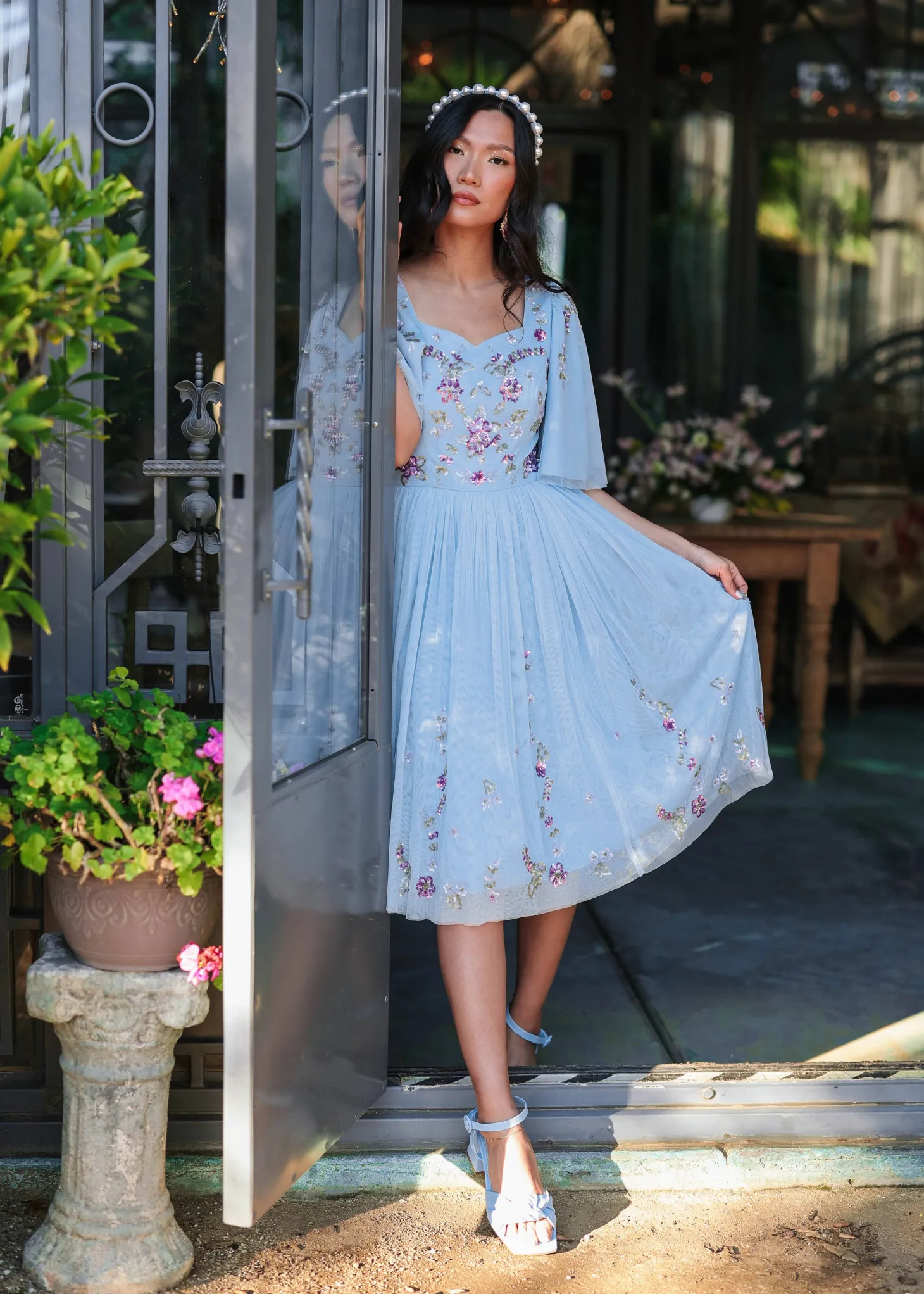 JessaKae Trending Dresses|Midi Dresses*Dewdrop Dress DewdropBlue