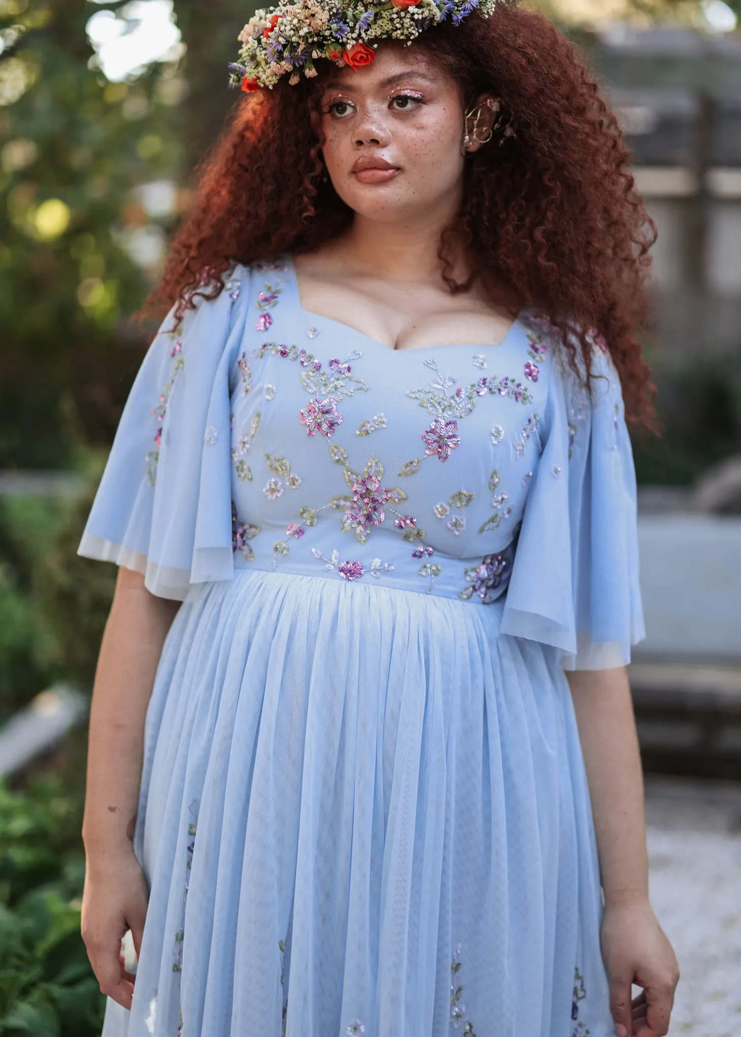 JessaKae Trending Dresses|Midi Dresses*Dewdrop Dress DewdropBlue