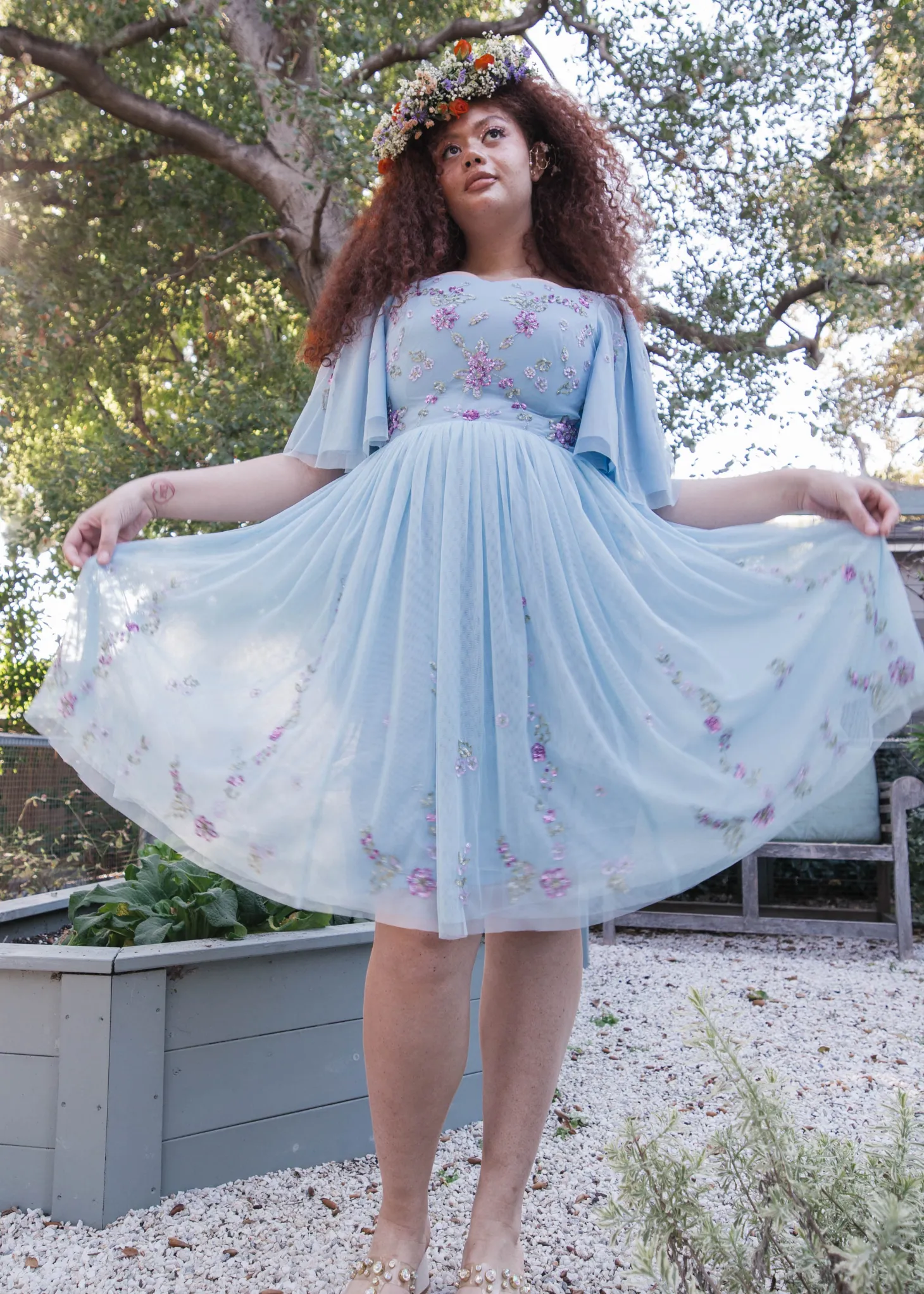 JessaKae Trending Dresses|Midi Dresses*Dewdrop Dress DewdropBlue