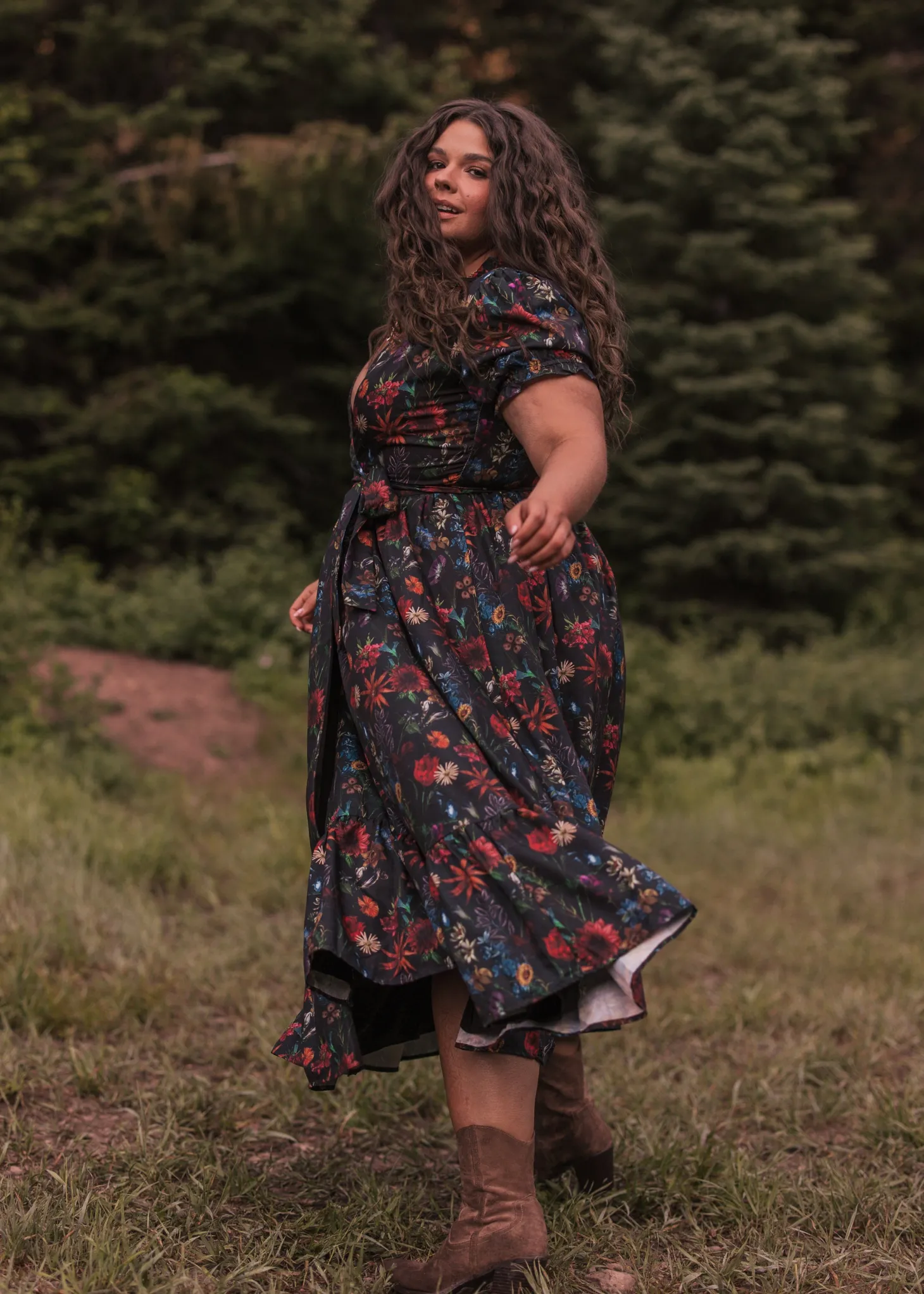 JessaKae Woodland Collection|Customer Favorites*Elara Dress Black