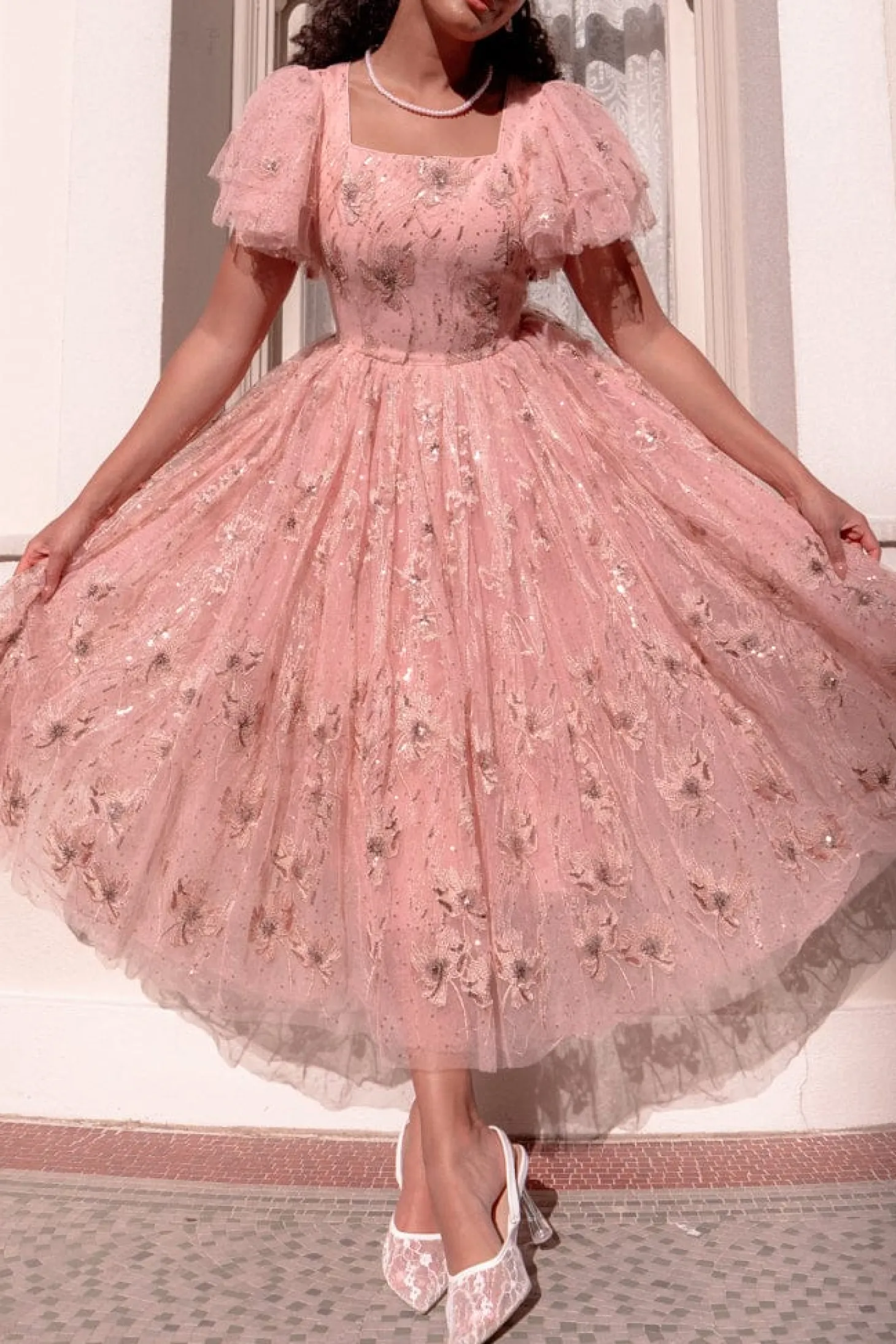 JessaKae Plaza Collection|Customer Favorites*Eloise Dress PetalPink