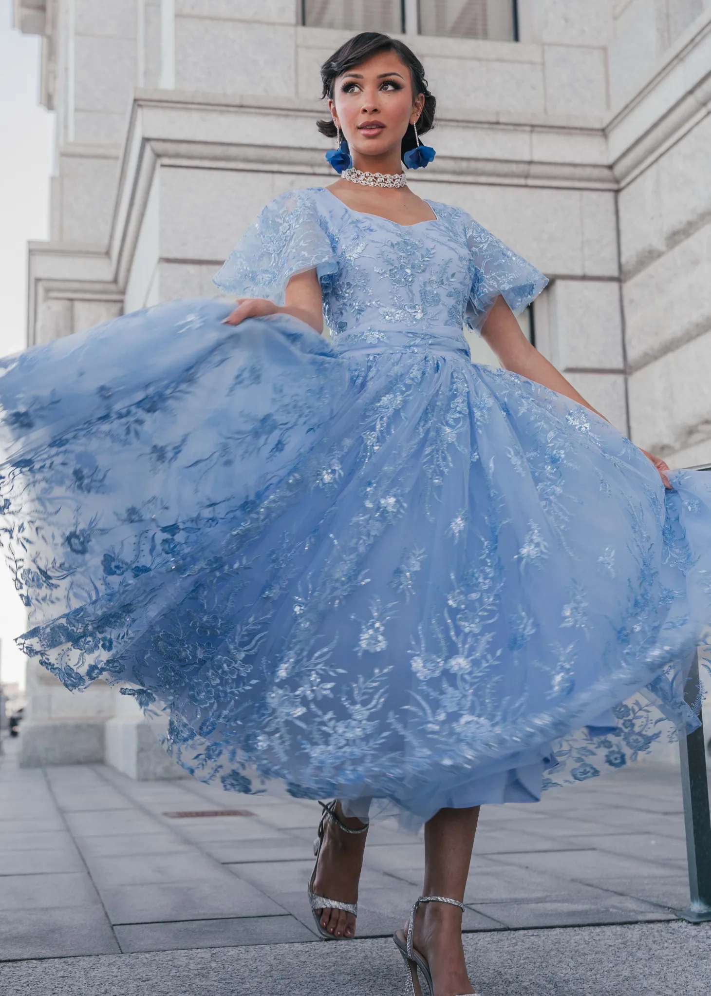 JessaKae Customer Favorites|Best Sellers*Elsa Dress ElsaBlue