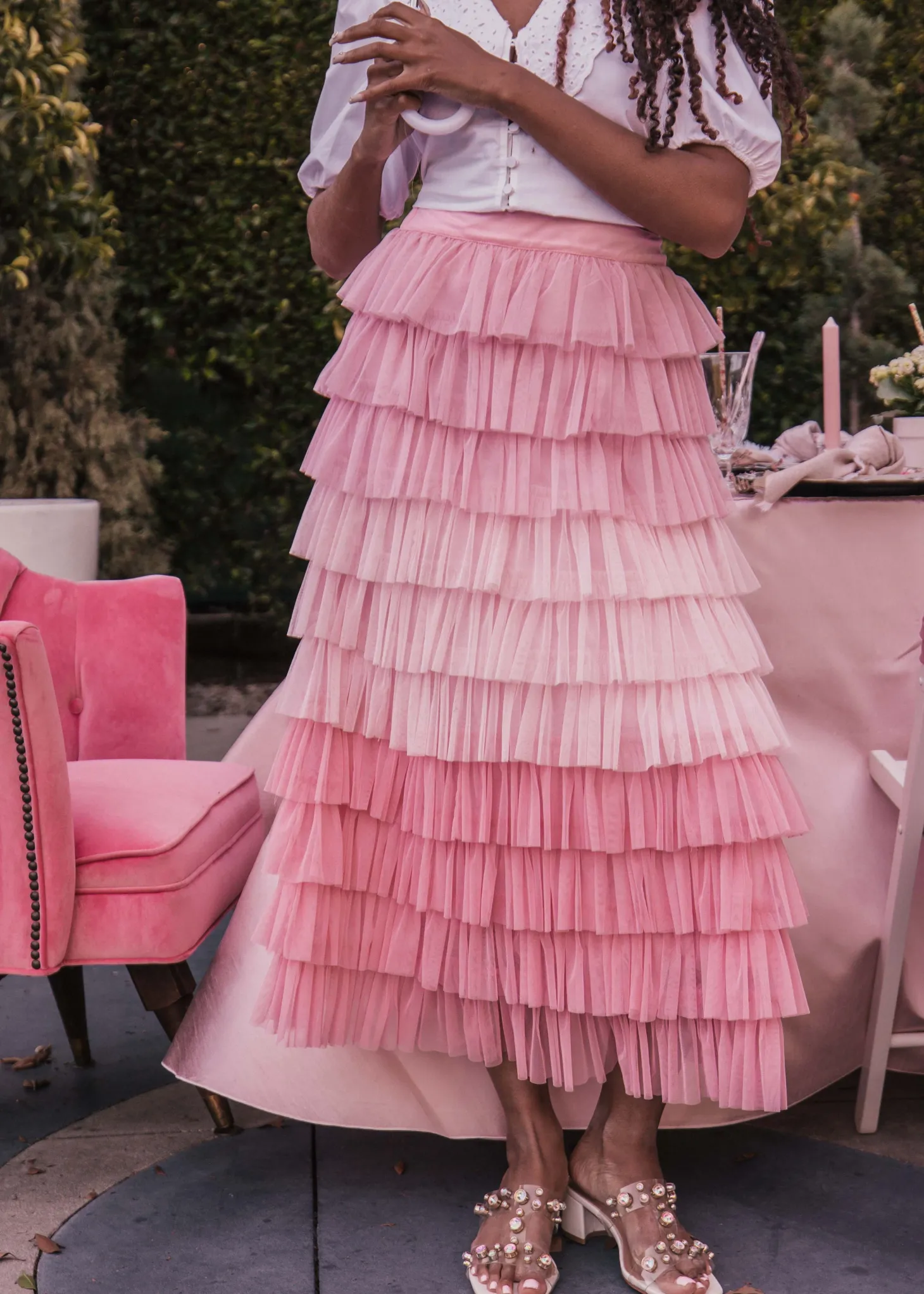 JessaKae Skirts*Falling Petals Skirt