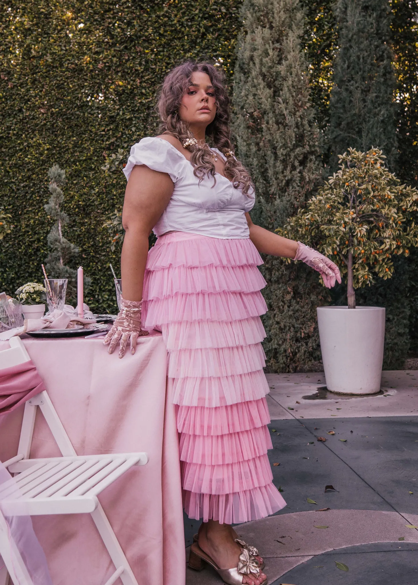 JessaKae Skirts*Falling Petals Skirt