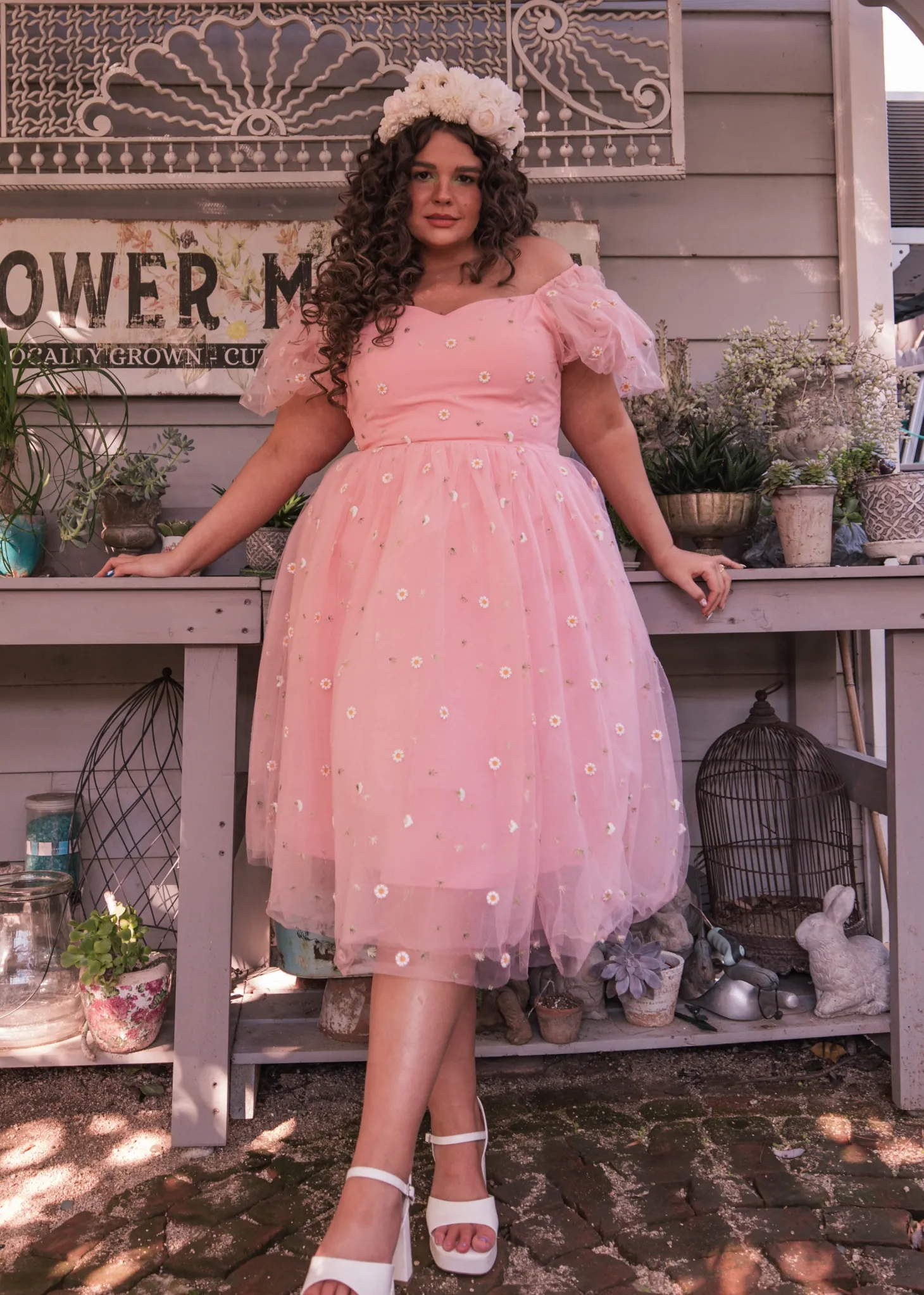 JessaKae Midi Dresses*Faye Dress Pink