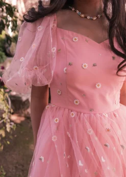 JessaKae Midi Dresses*Faye Dress Pink