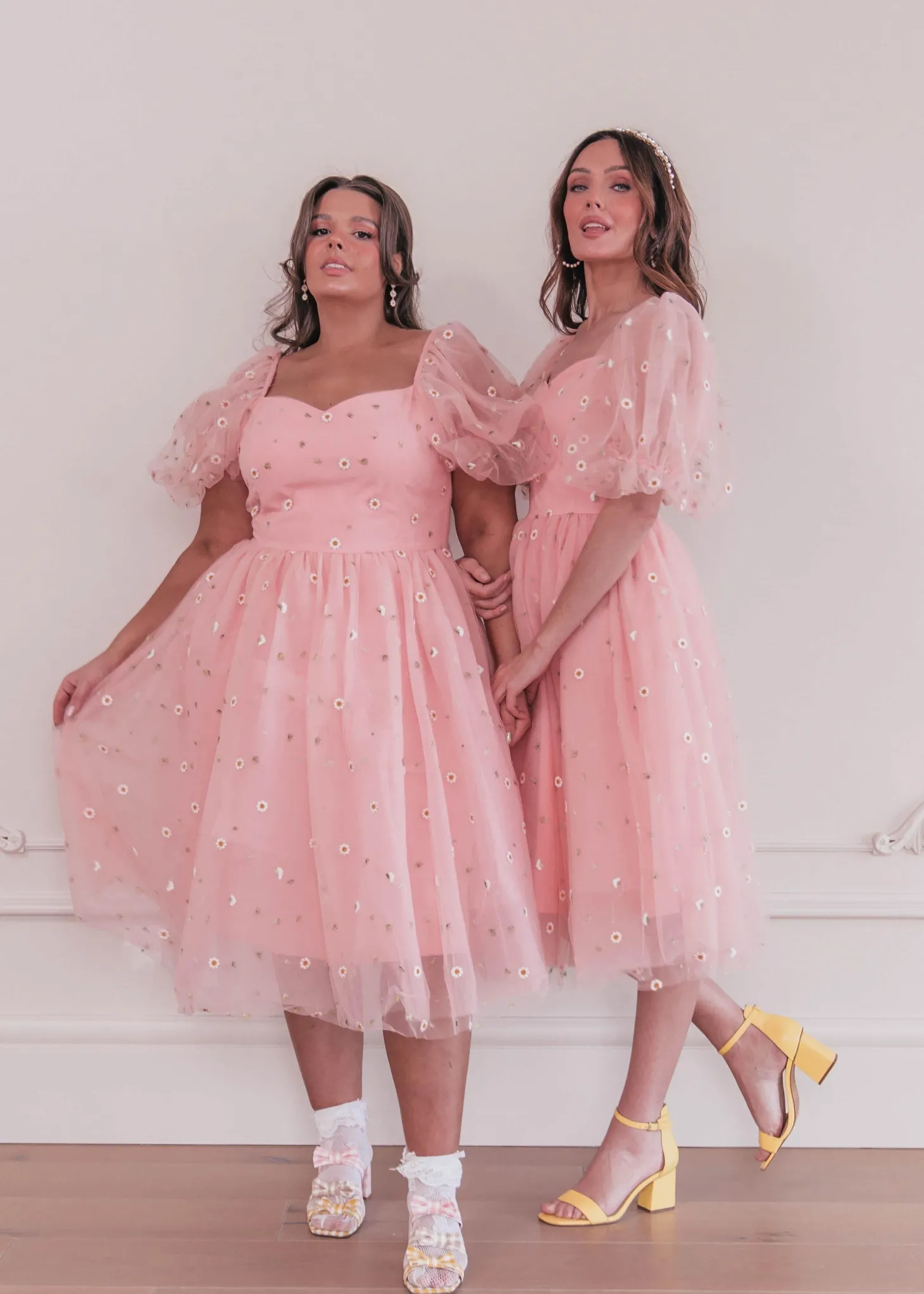 JessaKae Midi Dresses*Faye Dress Pink