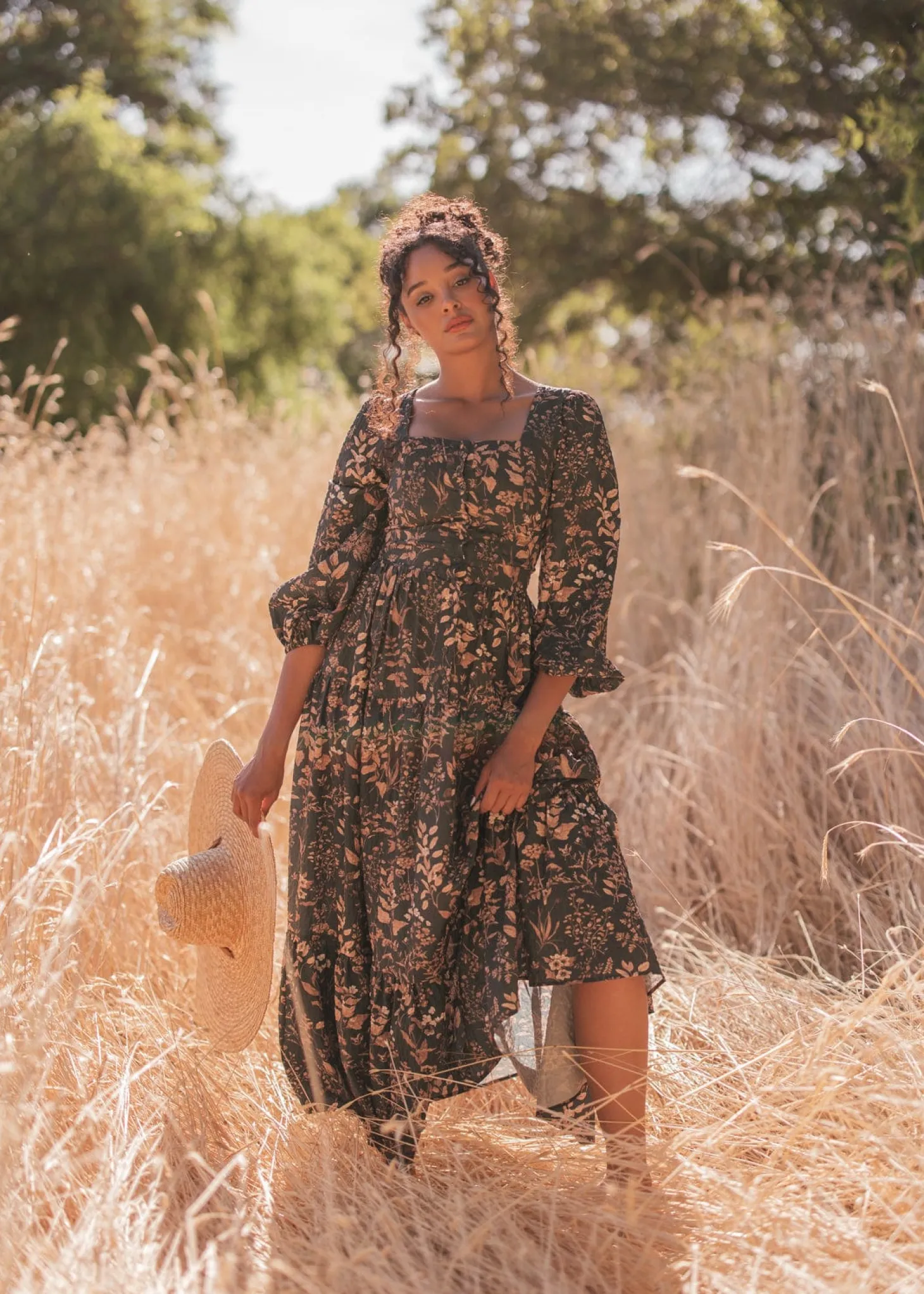JessaKae Woodland Collection|Holiday Dresses*Fern Dress DarkGreen