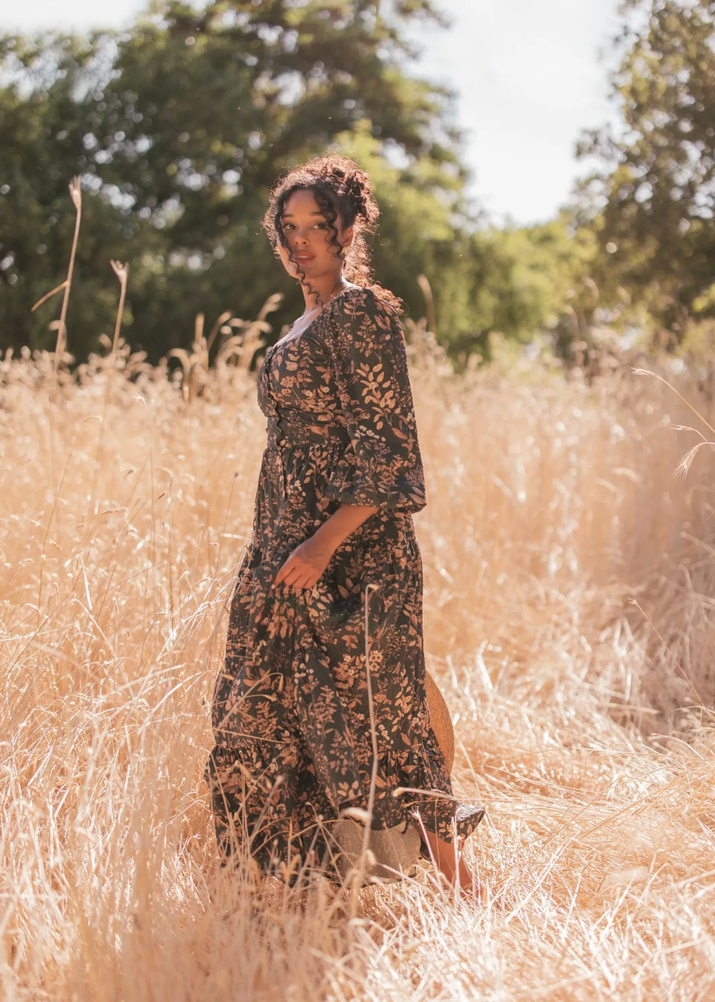 JessaKae Woodland Collection|Holiday Dresses*Fern Dress DarkGreen
