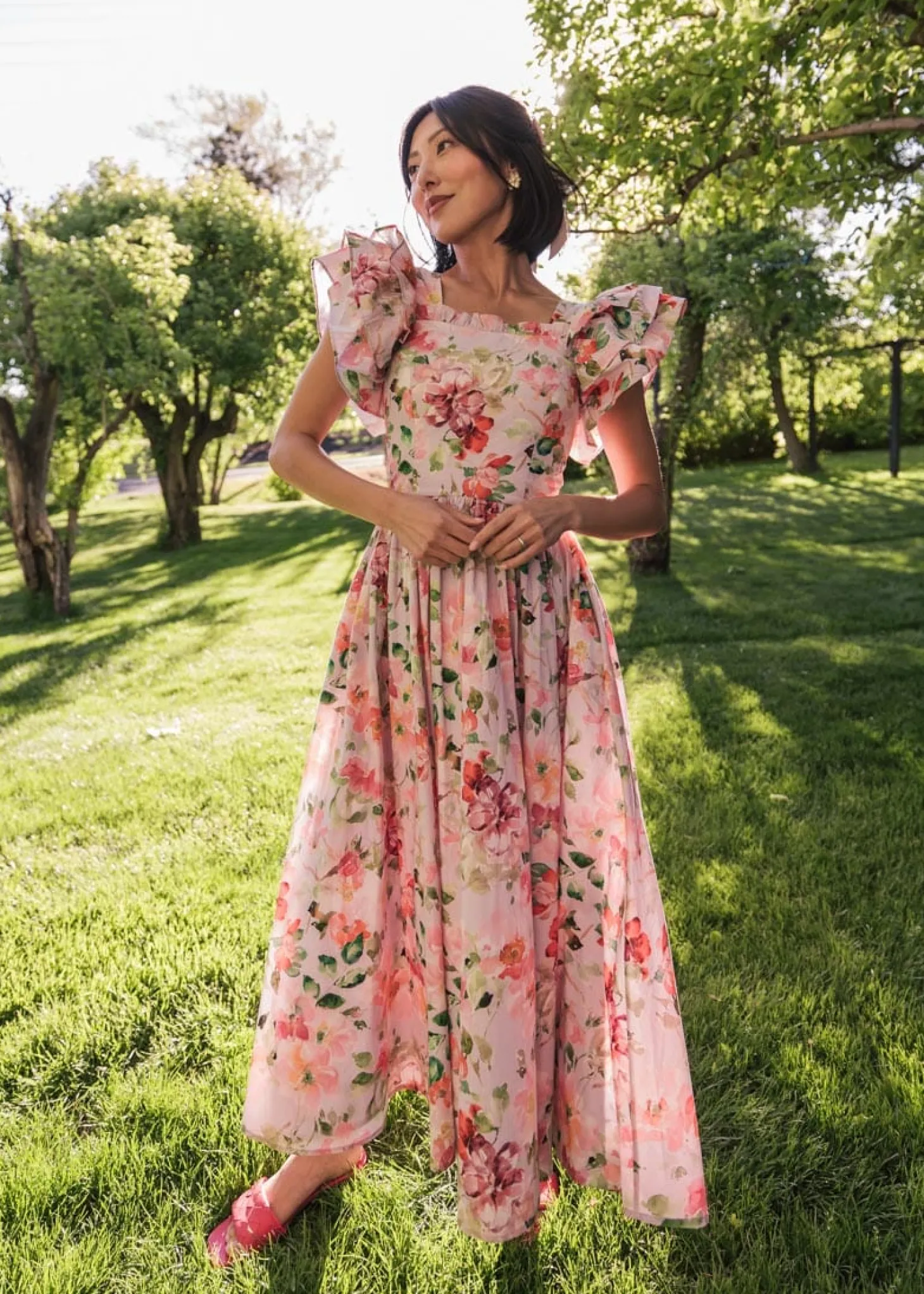 JessaKae Midi Dresses*Fleur Dress Lilac