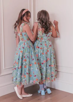 JessaKae Trending Dresses|Girls Dresses Under $50*Flora Dress FloraBlue