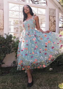 JessaKae Trending Dresses|Girls Dresses Under $50*Flora Dress FloraBlue