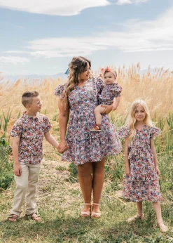 JessaKae Flower Girl Dresses*Full Bloom Girls Dress Multi