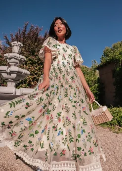 JessaKae Customer Favorites|Best Sellers*Gardenia Dress Cream