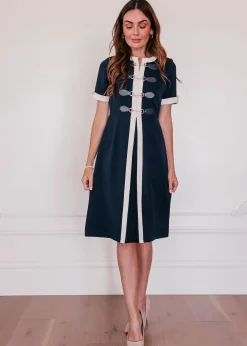 JessaKae Midi Dresses*Grace Dress Navy