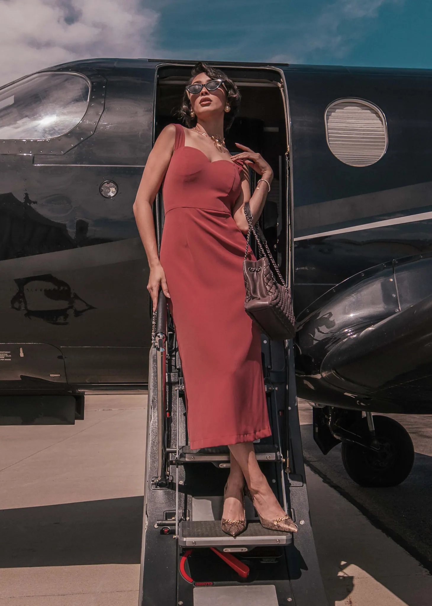 JessaKae Midi Dresses|Girls Dresses Under $50*Gwen Dress Burgundy
