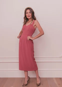 JessaKae Midi Dresses|Girls Dresses Under $50*Gwen Dress Burgundy