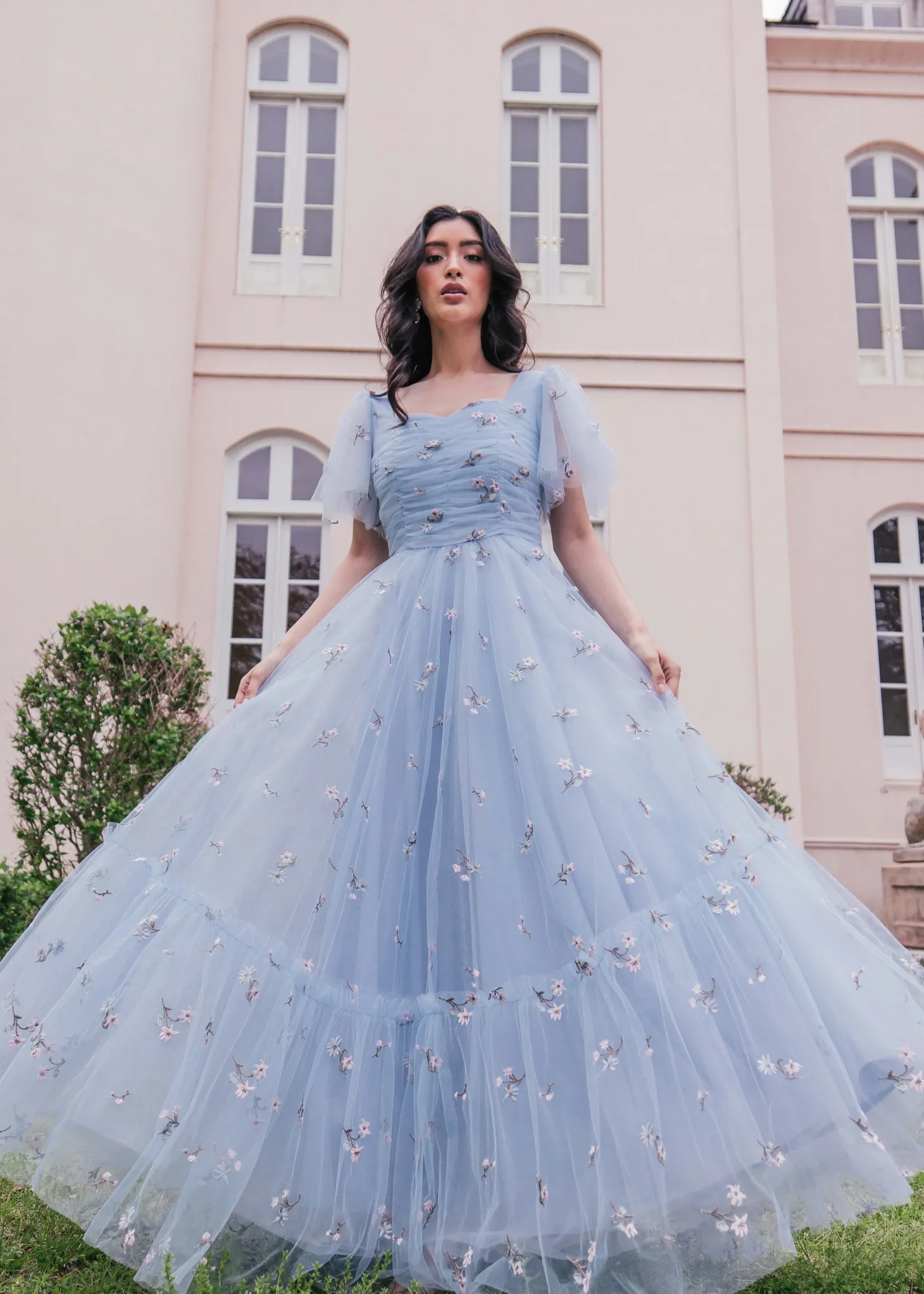 JessaKae Maxi Dresses*Highgrove Dress PerryBlue