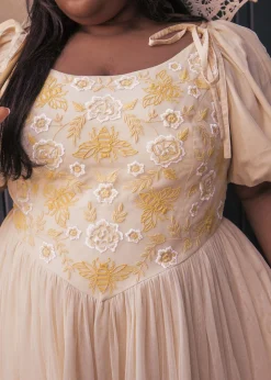 JessaKae Midi Dresses*Honey Bee Dress Yellow