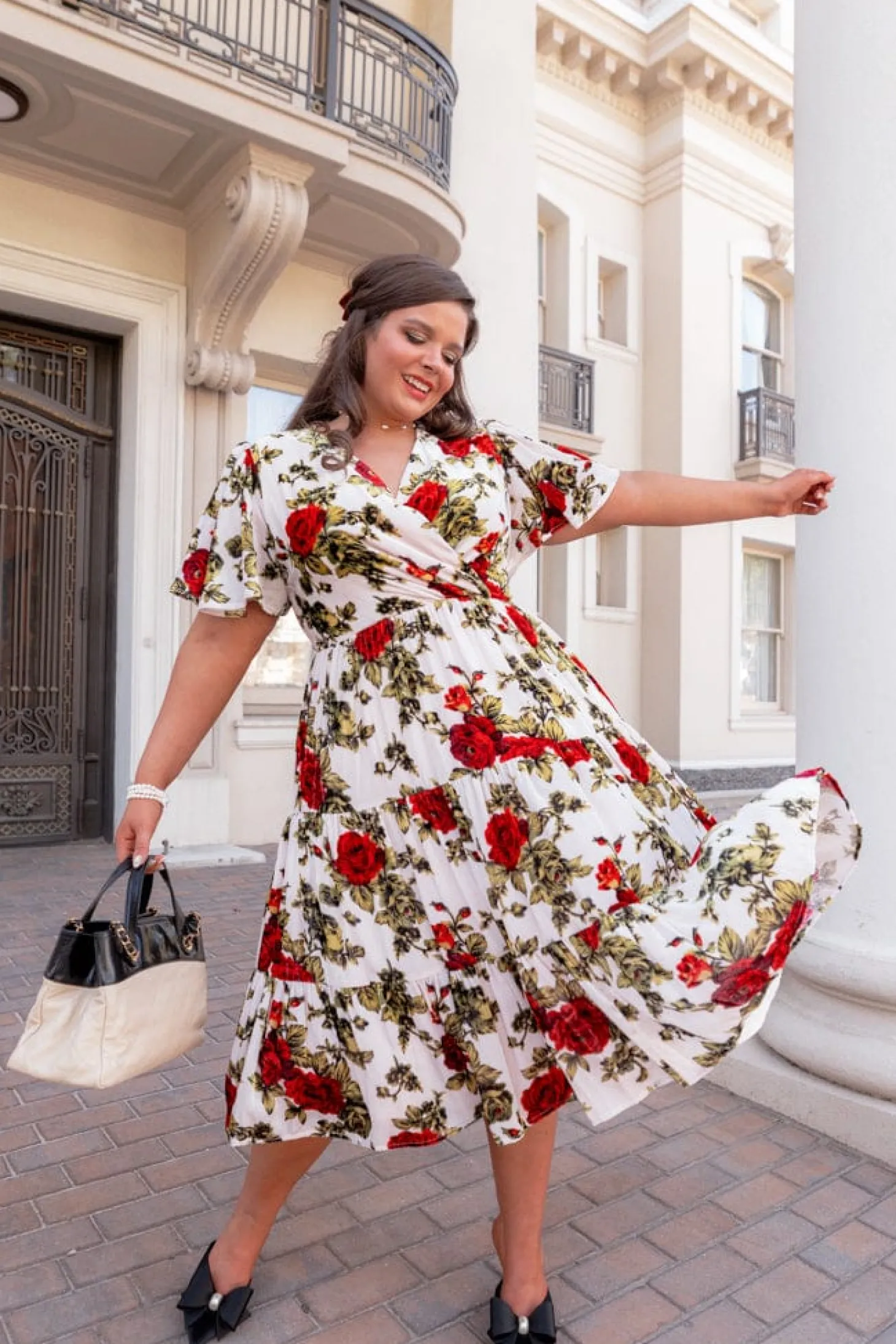 JessaKae Plaza Collection|Customer Favorites*Isabella Dress VintageRose