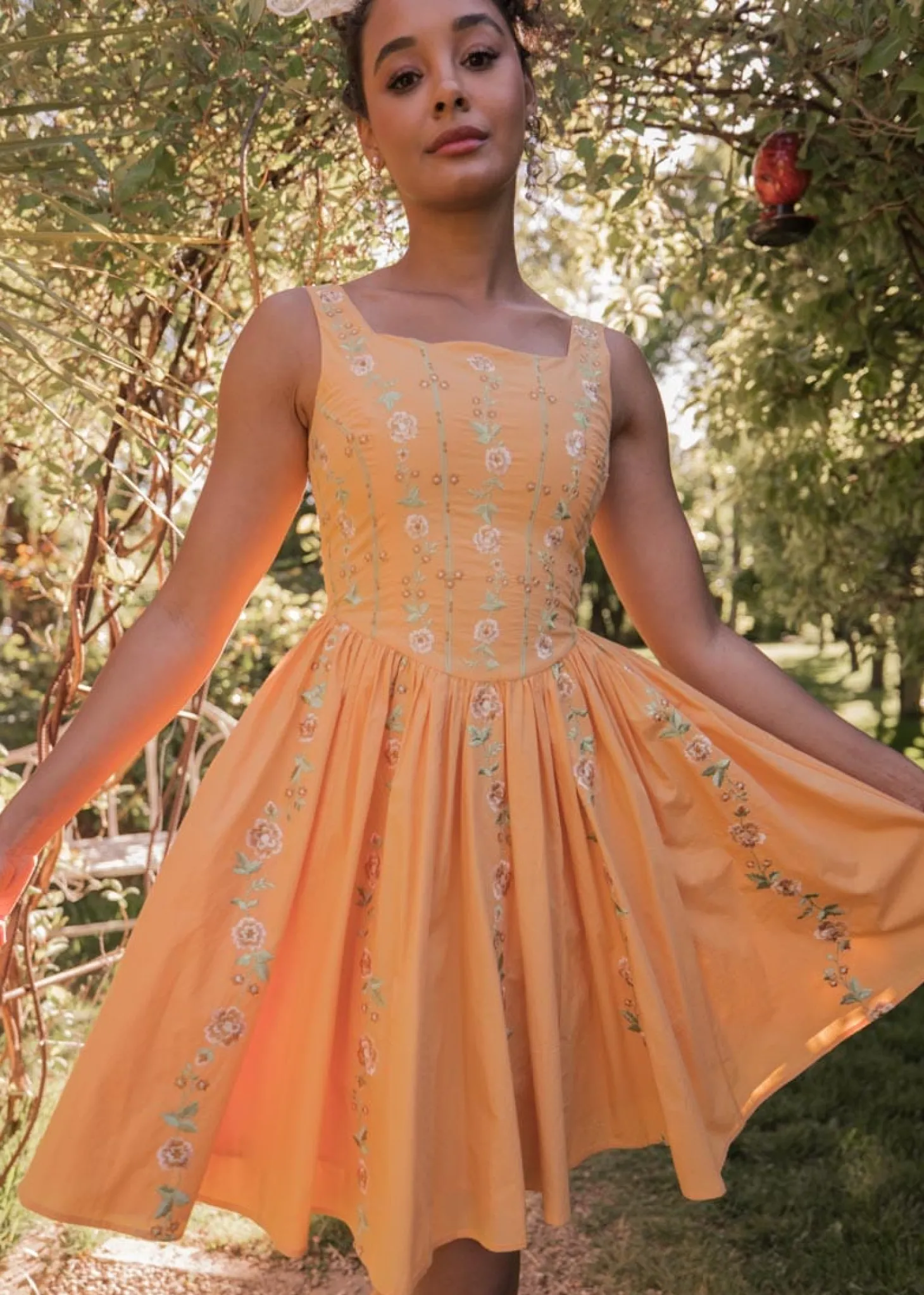 JessaKae Mini Dresses*June Dress Apricot