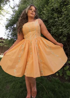 JessaKae Mini Dresses*June Dress Apricot