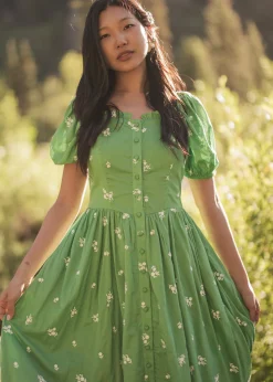 JessaKae Woodland Collection|Holiday Dresses*Juniper Dress CoolGreen