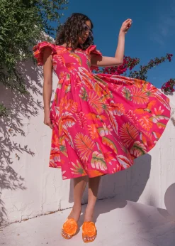 JessaKae Midi Dresses|Girls Dresses Under $50*Kala Dress Pink