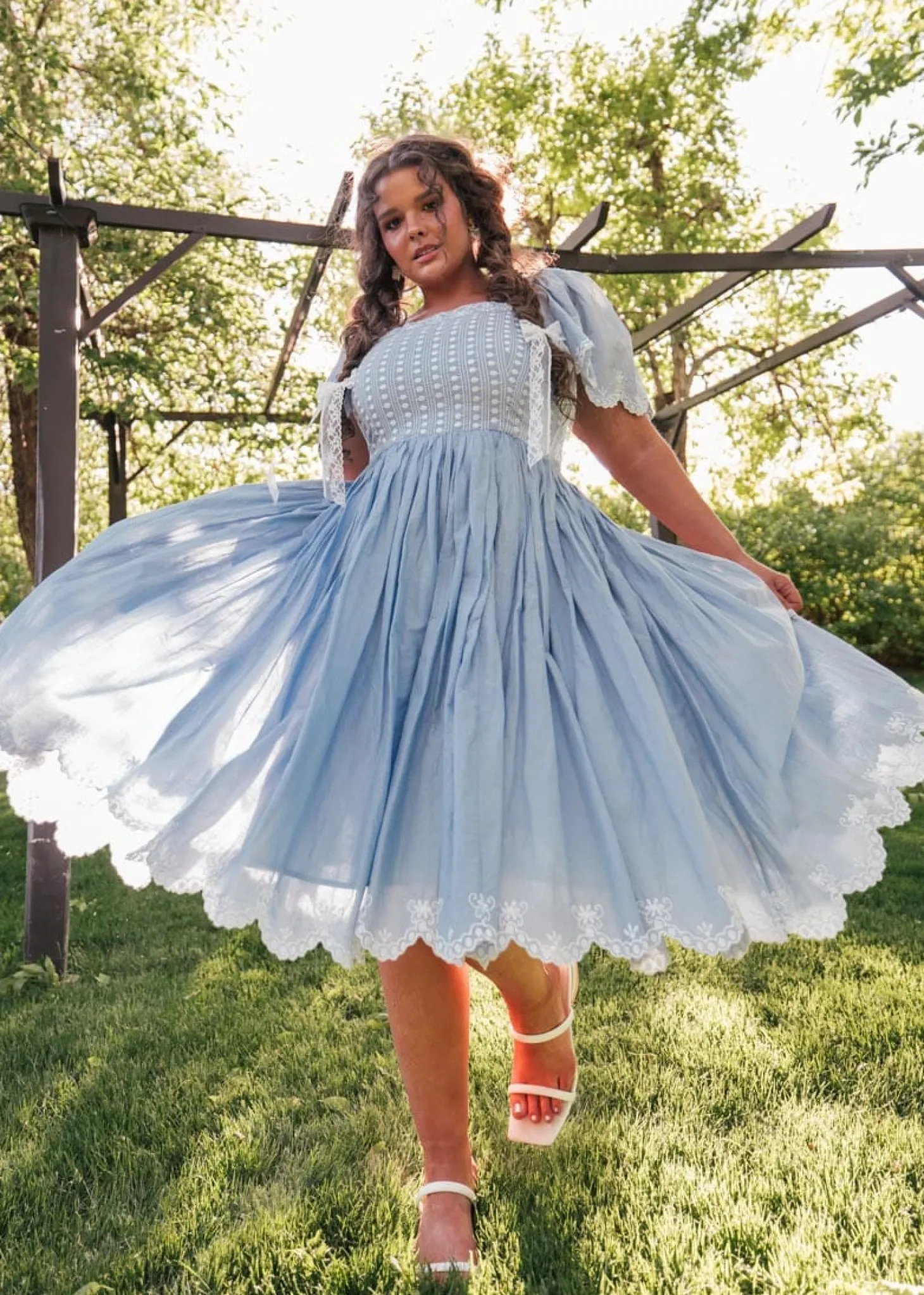 JessaKae Midi Dresses*Lila Dress Blue