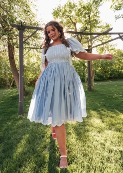 JessaKae Midi Dresses*Lila Dress Blue
