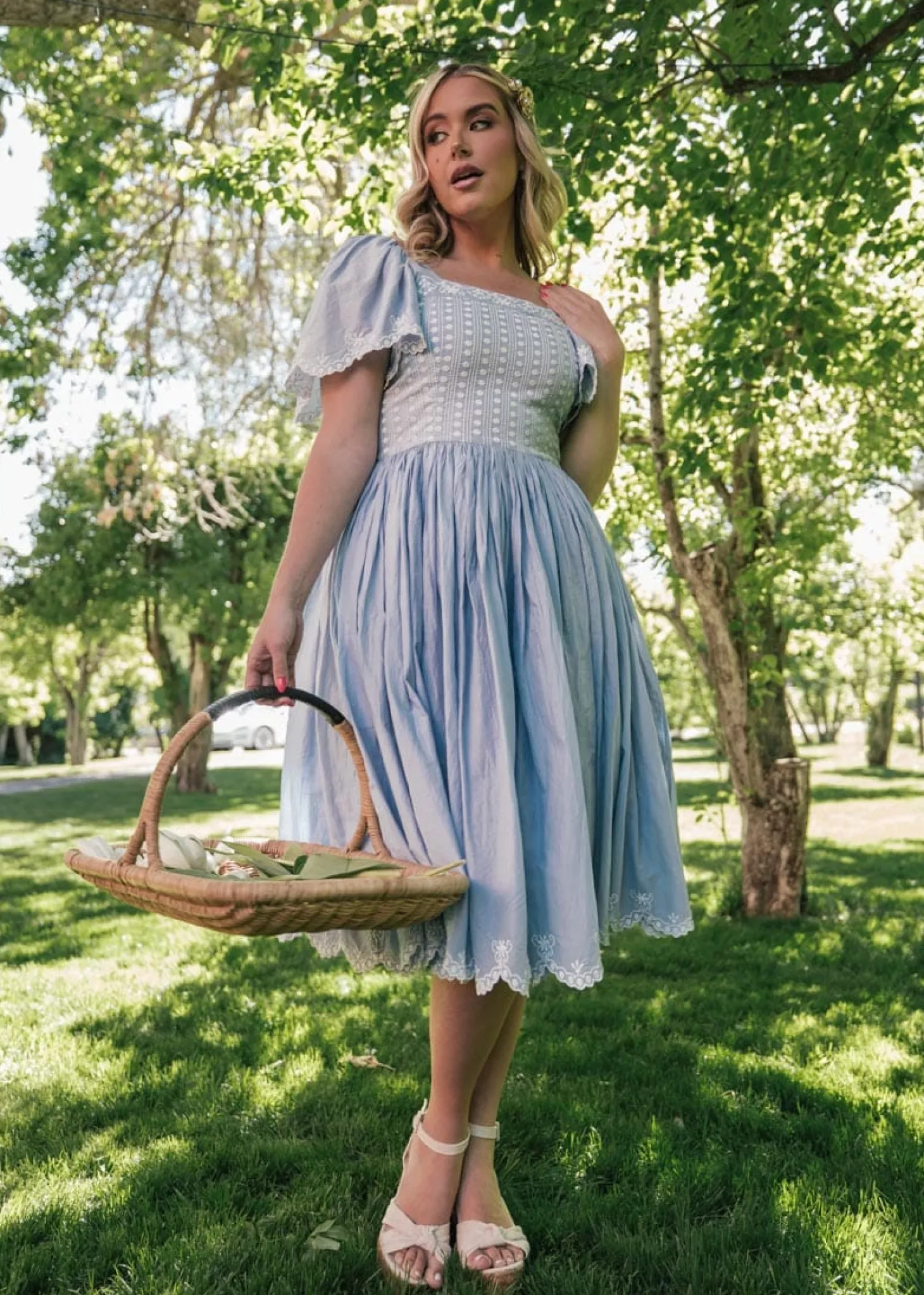 JessaKae Midi Dresses*Lila Dress Blue