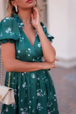 JessaKae Plaza Collection|Holiday Dresses*Lorelei Dress EvergreenMeadow