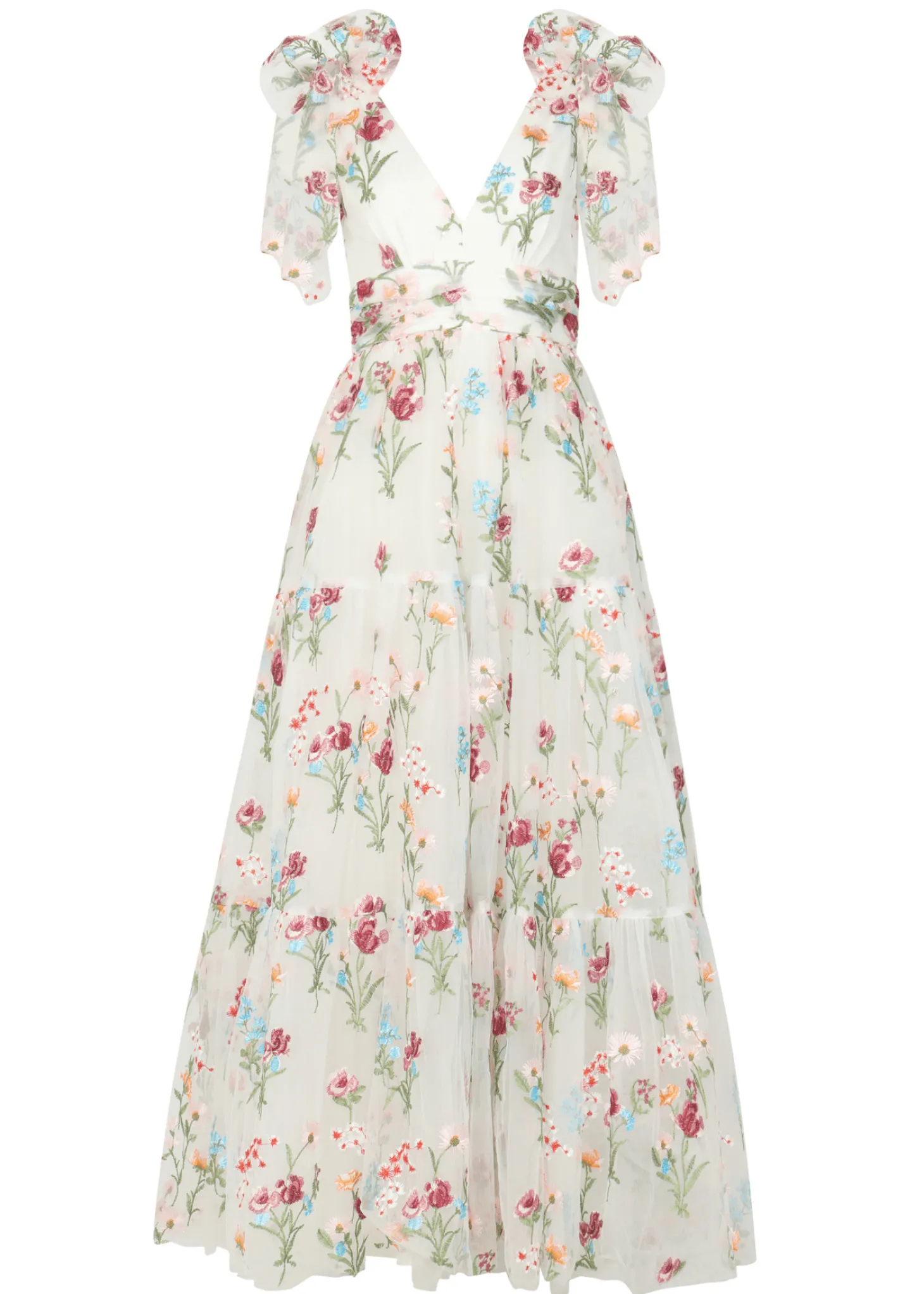 JessaKae Bridal Collection*Margaret Maxi Dress WhiteFloral