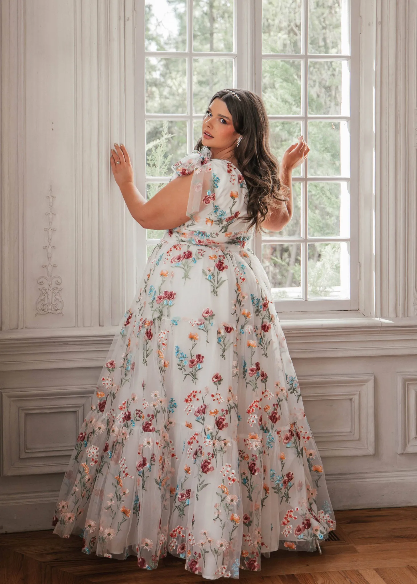 JessaKae Bridal Collection*Margaret Maxi Dress WhiteFloral