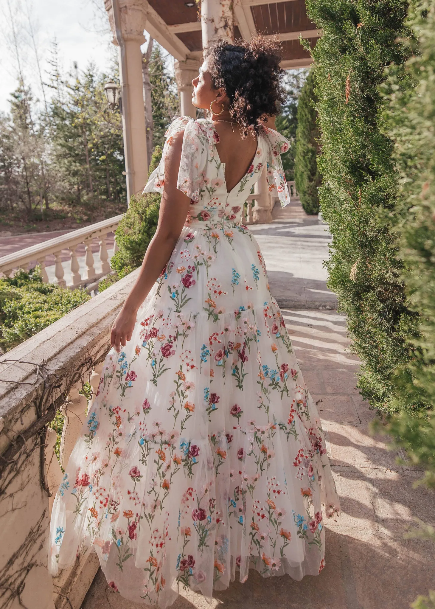 JessaKae Bridal Collection*Margaret Maxi Dress WhiteFloral