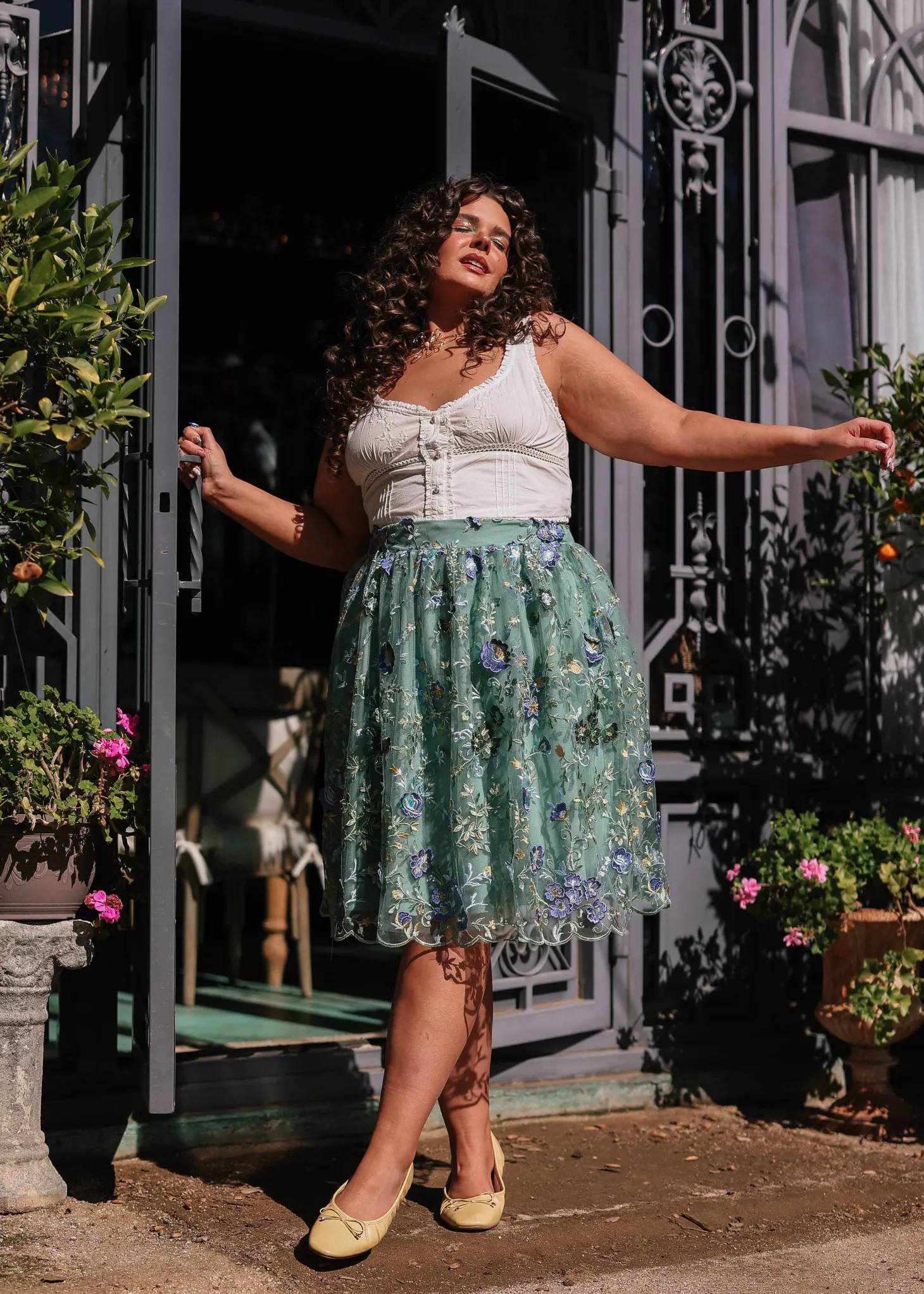 JessaKae Skirts*Meadow Skirt Green