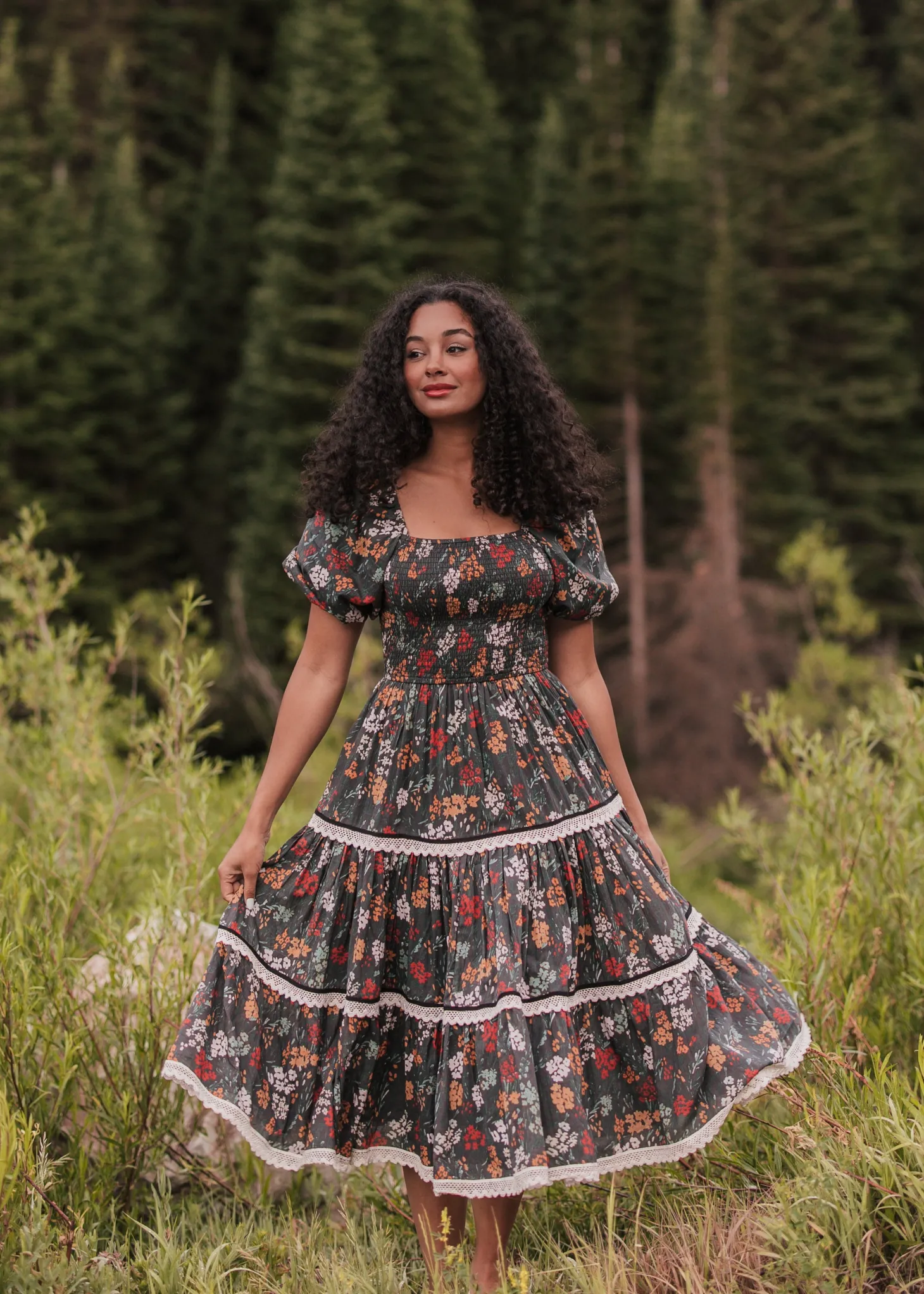 JessaKae Woodland Collection*Midnight Garden Dress DuskPrairie