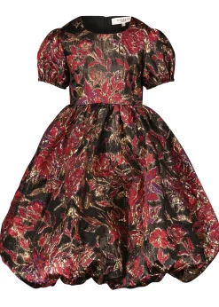 JessaKae Flower Girl Dresses*Mila Girls Dress Black/Burgundy
