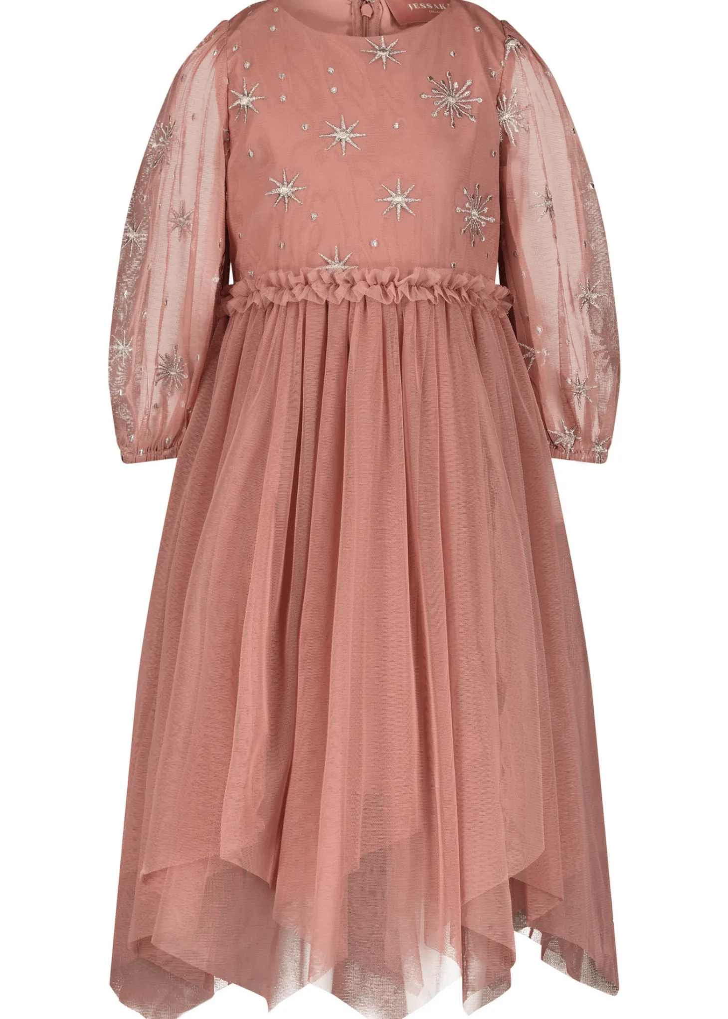 JessaKae Flower Girl Dresses*Mystic Girls Dress Mauve