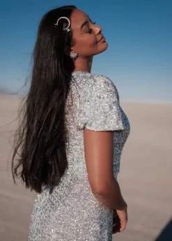 JessaKae Celestial Collection|Customer Favorites*Nova Dress StarlightSilver