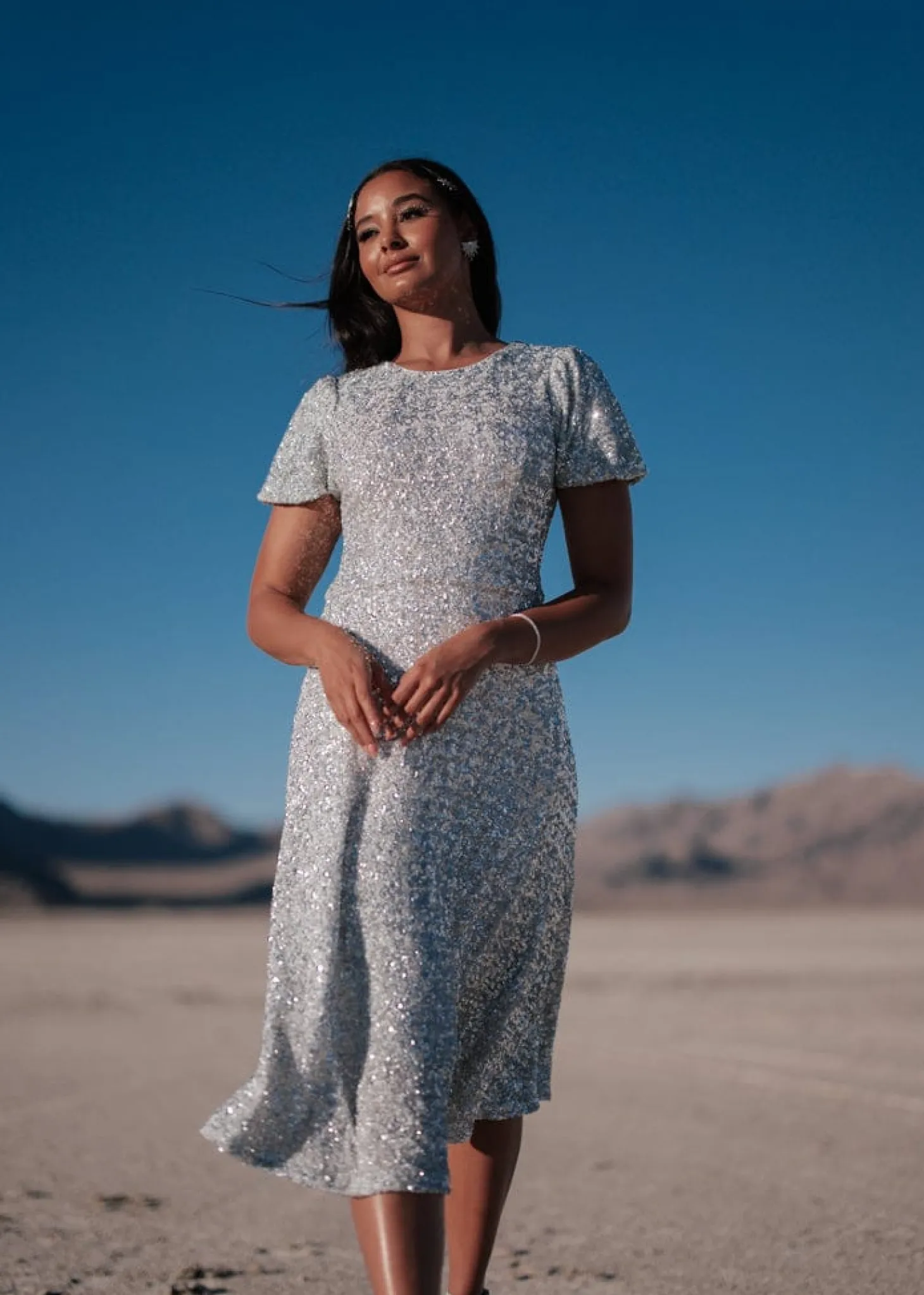 JessaKae Celestial Collection|Customer Favorites*Nova Dress StarlightSilver