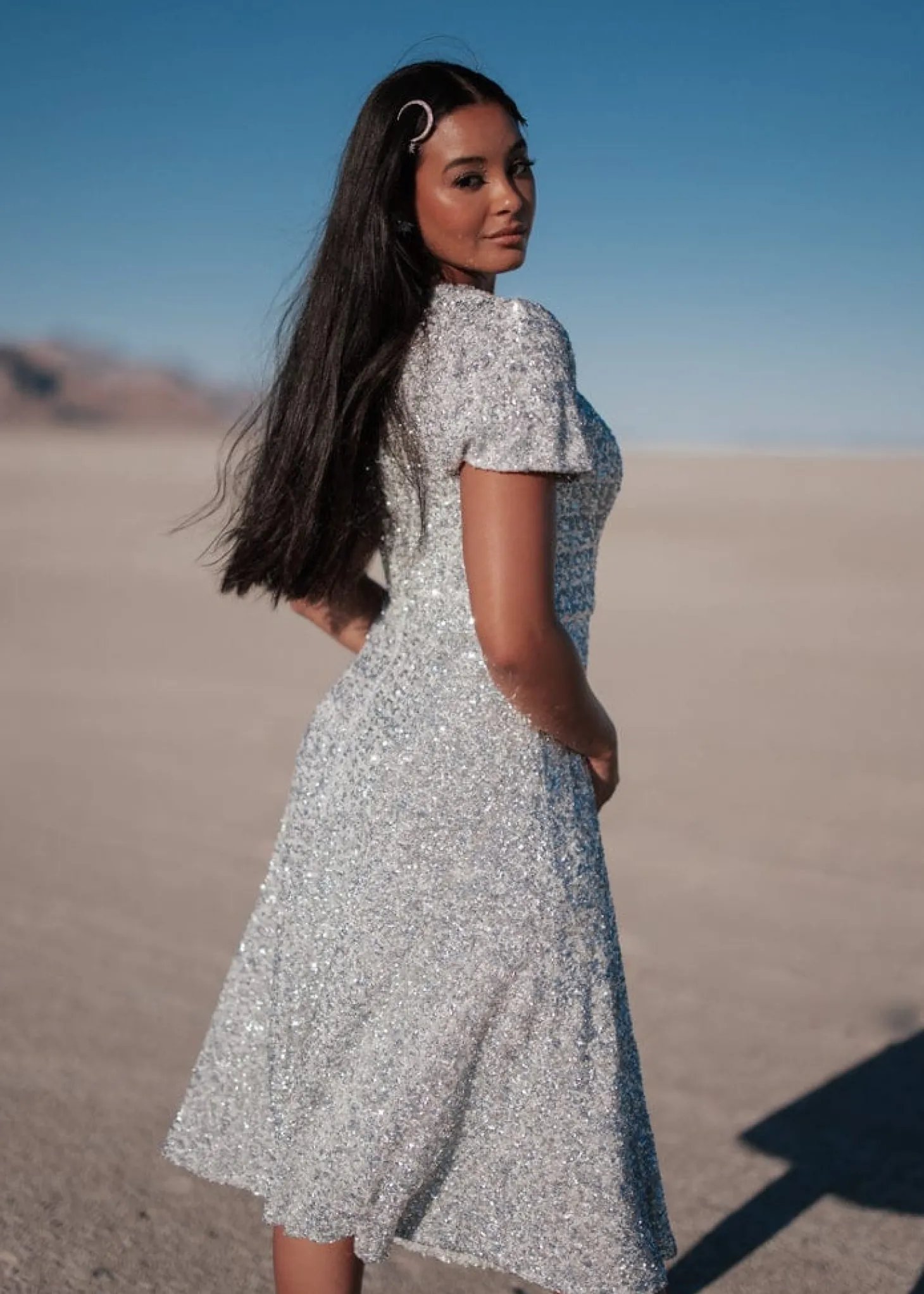 JessaKae Celestial Collection|Customer Favorites*Nova Dress StarlightSilver